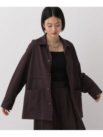 【SALE／60%OFF】リネンツイルシャツジャケット A part by アパートバイ ジャケット・アウター テーラードジャケット・ブレザー ベージュ ワインレッド【RBA_E】【送料無料】[Rakuten Fashion]