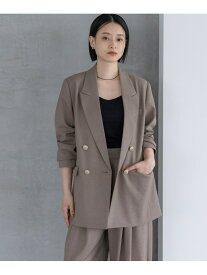 【SALE／20%OFF】Wライクテーラードスリットジャケット A part by アパートバイ ジャケット・アウター テーラードジャケット・ブレザー グレー ネイビー レッド【RBA_E】【送料無料】[Rakuten Fashion]