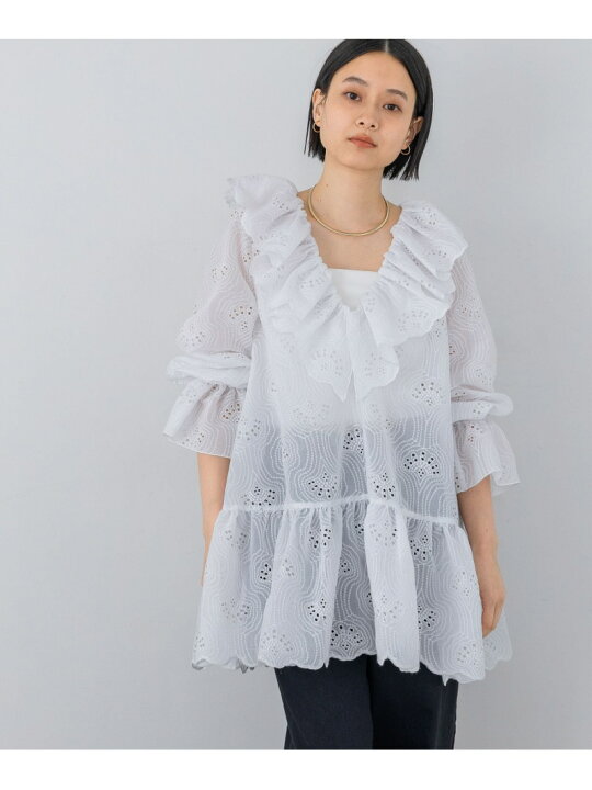 楽天市場】【SALE／50%OFF】エンブロイダリーフリルワンピース A part 