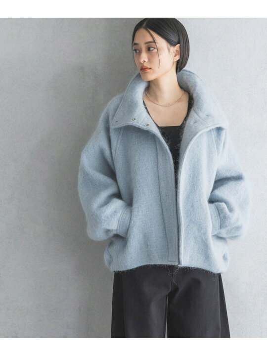 楽天市場】【SALE／38%OFF】モヘヤシャギーブルゾン A part by 