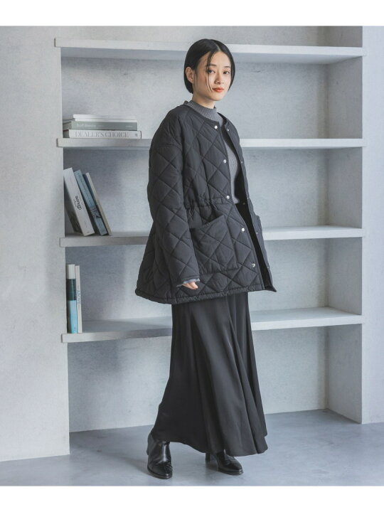 楽天市場】【SALE／30%OFF】キルティングノーカラージャケット A part 