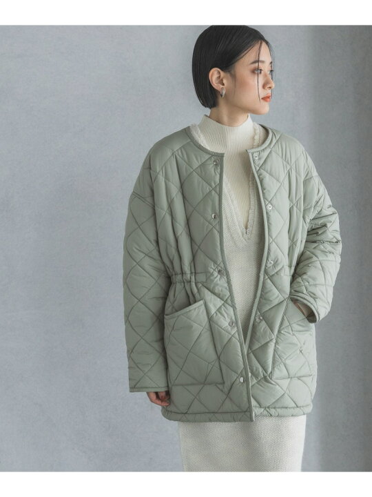 楽天市場】【SALE／30%OFF】キルティングノーカラージャケット A part 