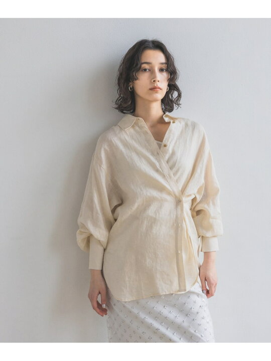 楽天市場】【SALE／50%OFF】フレンチリネンシャツ A part by アパート 