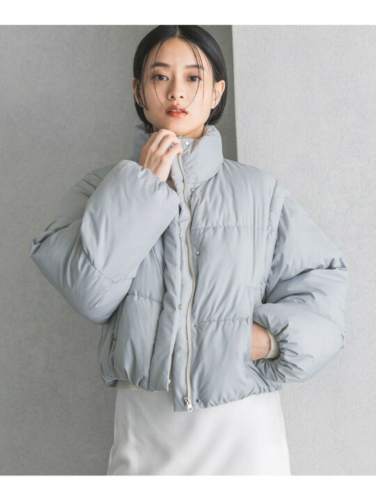 楽天市場】【SALE／52%OFF】【2WAY】ReWarmショートブルゾン・ベスト A 