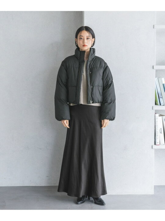 楽天市場】【SALE／52%OFF】【2WAY】ReWarmショートブルゾン・ベスト A 