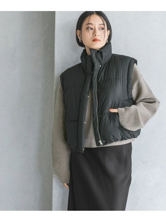 楽天市場】【SALE／52%OFF】【2WAY】ReWarmショートブルゾン・ベスト A 
