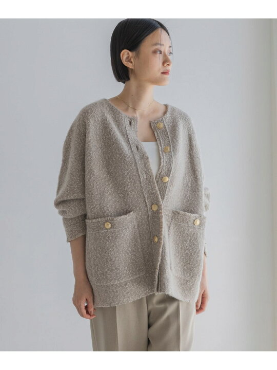 楽天市場】【SALE／19%OFF】アンゴラウールツィードカーディガン apart 