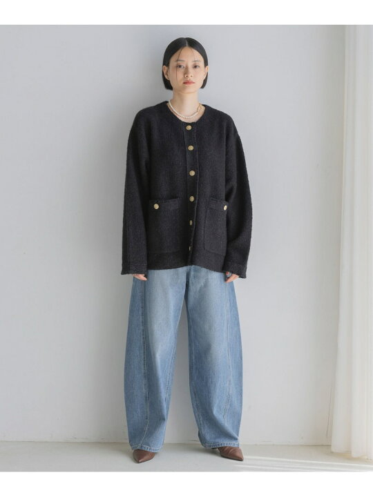 楽天市場】【SALE／19%OFF】アンゴラウールツィードカーディガン apart 