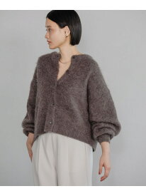 【WEB限定】5G2WAYクルーカーディガン A part by アパートバイ トップス ニット ブルー グレー イエロー ホワイト【送料無料】[Rakuten Fashion]