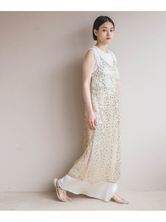 楽天市場】【SALE／30%OFF】キラキラパールキャミワンピース A part by 