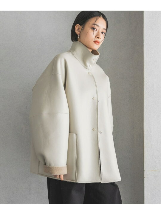 楽天市場】【SALE／11%OFF】ムートンリバーブルゾン apart by lowrys 