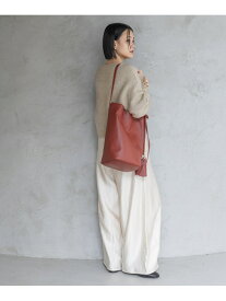ソフトバケツBIGBAG A part by アパートバイ バッグ トートバッグ レッド ブラック【送料無料】[Rakuten Fashion]