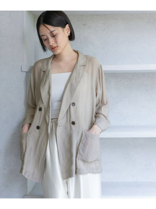 楽天市場】【SALE／50%OFF】レーヨンナイロンシアーシャツジャケット A 