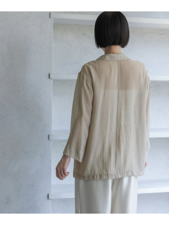 楽天市場】【SALE／50%OFF】レーヨンナイロンシアーシャツジャケット A 
