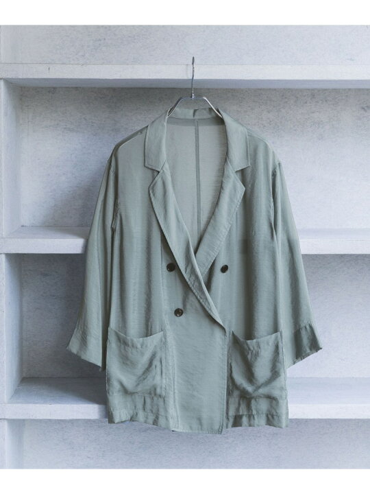楽天市場】【SALE／50%OFF】レーヨンナイロンシアーシャツジャケット A 