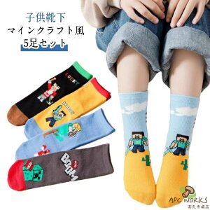 �L�����N�^�[�C�� �q���p�\�b�N�X �W���j�A �ʉ��p �ʊw �N���[�\�b�N�X �c�� �}�C���N���t�g�� �j�̎q ���̎q���p �C�� 5���Z�b�g �C�� �w���p�C�� �q���v���[���g �ȑf�� ���킢���f�U�C