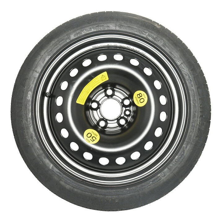 楽天市場 Mak スペアタイヤホイール交換セット ホイールサイズ 17x4 0j ボア径66 6 タイヤサイズ 125 80r17 Apdirect