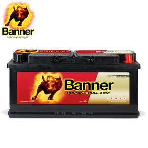 Banner �o�i�[ Running Bull ���B�ԗpAGM�o�b�e���[ AGM-605-01 �yBanner���K�㗝�X�@������Ј�������z 105A LN6AGM 605-901-095 ���[���b�p�J�[���[�J�[�����̗p BMW VW Audi MINI Porsche Aston Martin