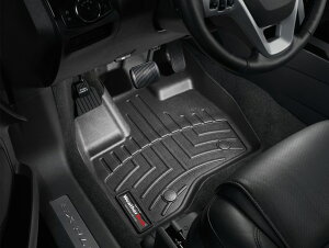 【WeatherTech/ウェザーテック正規輸入元】フォード エクスプローラー(2011〜2014年)左ハンドル車 フロアマット/フロアライナー (フロント)(ブラック)