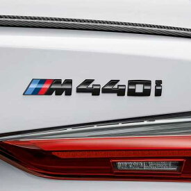BMW純正 "M440i" エンブレム(ブラック)(G22/G23/G26)