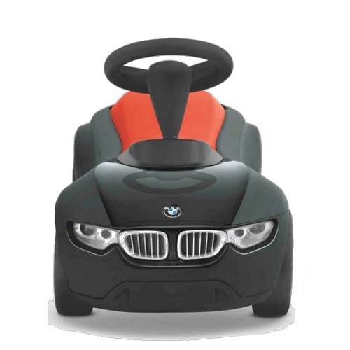 BMW純正 足けりのりもの ギフト ベビーレーサー3 ブラック 乗用玩具 オレンジ 日本正規代理店品