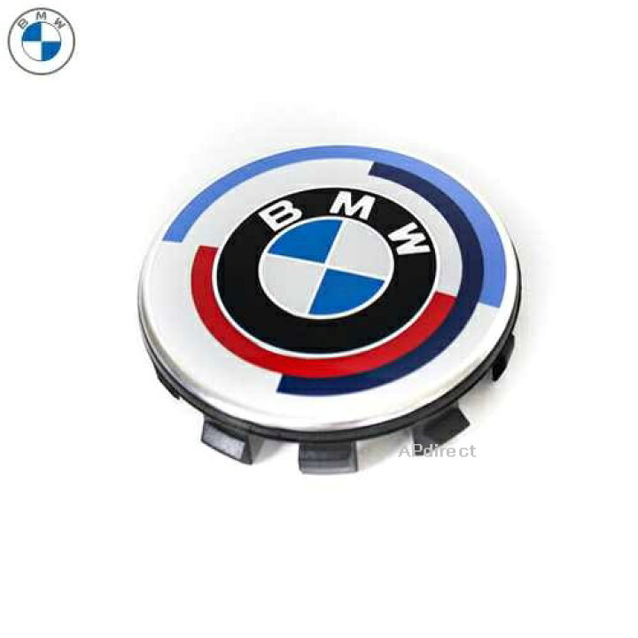 楽天市場】BMW純正 M HERITAGE ホイールセンターキャップ(M 50周年)(1 