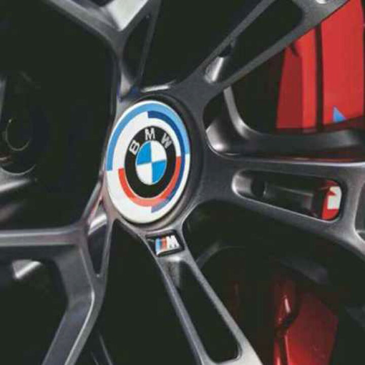 楽天市場】BMW純正 M HERITAGE ホイールセンターキャップ (M 50周年 