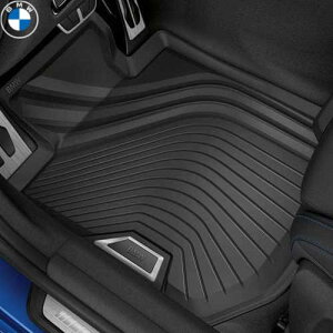 BMW純正 オール・ウェザー・フロアー・マット(ブラック)(フロント)(左ハンドル車用)(G20/G21/G22/G23/G80/G81/G82)