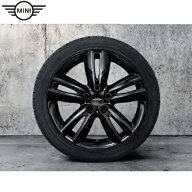MINI純正 John Cooper Works アロイ・ホイール トラック・スポーク501 (ブラック)(7.0Jx17 ET:54)(F55/F5…