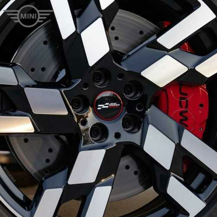 楽天市場】MINI純正 JCWホイール センター キャップ (56mm) (4個セット 