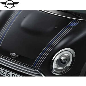 MINI純正 エンジンフード・ストライプ・セット (Blue Note Tokyo Edition) (A94) (F54)