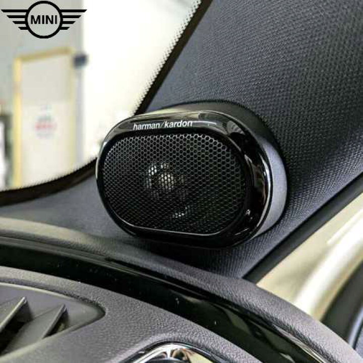 MINI純正 F ピラー トリム カバー (Harman/Kardon) (ブラック) (Harman 
