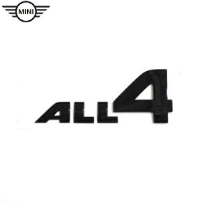 MINI純正 "ALL 4" エンブレム(ブラック)(F54/F60)