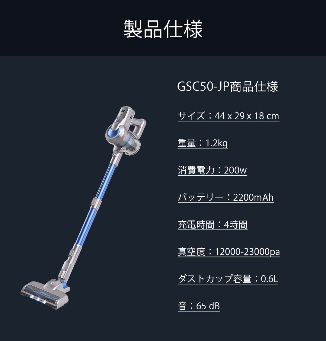 楽天市場】【熱い販売】 掃除機 コードレス Greenote GSC50 サイクロン 