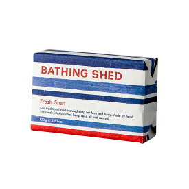 BATHING SHED ベイシングシェッド フェイス＆ボディ用せっけん ソープ FRESH START フレッシュスタート 100g