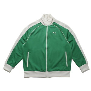 PUMA プーマ ユニセックス T7 トラック ジャケット ジェンダーレス ジャパンモデル アーカイブグリーン ARCHIVE GREEN