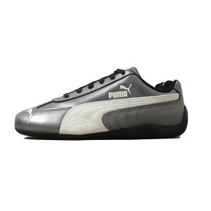 PUMA v[} SPEEDCAT METALLIC Xs[hLbg Xj[J[ ^bN ^bNVo[O[ PUMA BLACK -WARM WHITE