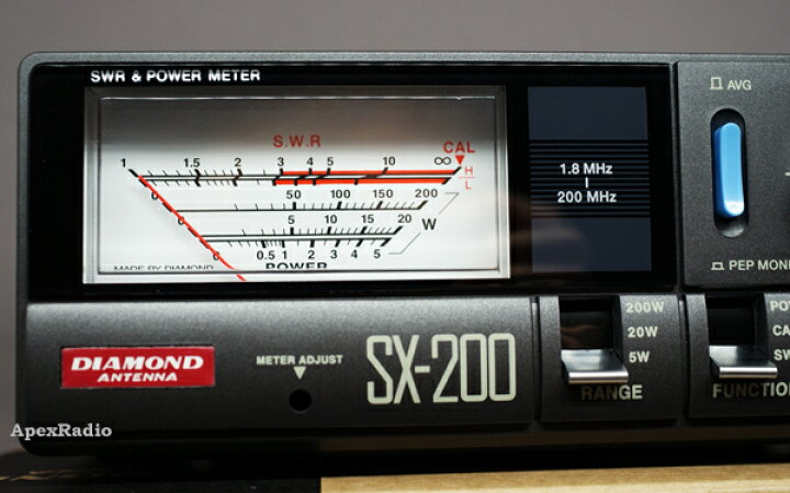 楽天市場】SWR・パワー計 第一電波工業 SX-200 (SX200) 【1.8MHz 