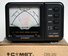 パワーメーター（SWR計） コメット　CMX-200 1.8〜200MHz　(CMX200)(COMET) アマチュア無線