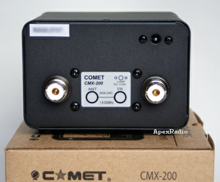 楽天市場】パワーメーター（SWR計） コメット CMX-200 1.8〜200MHz  