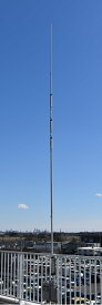 VS4010AT HF/VHFバーチカルアンテナ (外部オートアンテナチューナー使用可) アマチュア無線　BCL　(HIDAKA)全長5.5m 【北海道・沖縄向け送料別】