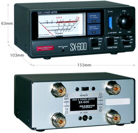 SWR・パワー計 第一電波工業　SX-600 (SX600) 【1.8MHz-525MHz / 2センサー 】ダイヤモンド(DIAMOND) アマチュア無線 BCL