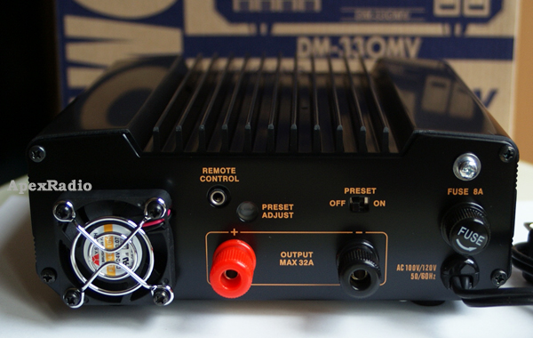 【楽天市場】【ポイント10倍】安定化電源 アルインコ　DM-330MV (DM330MV)　 （スイッチング式　最大32A）アマチュア無線:  アペックスラジオ