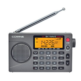 【操作ガイド付】CC Skywave SSB2 AM FM 短波　VHF航空無線　ポータブル受信機　BCL ラジオ 【沖縄向け送料別】