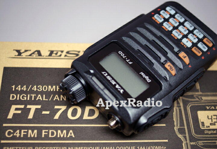 楽天市場】FT-70D アマチュア無線機 ヤエス 2バンド デジタル 