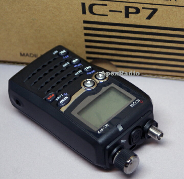 楽天市場】IC-P7 トランシーバー アイコム デュアルバンドハンディ アマチュア無線機 (144/430MHz)(広帯域受信機能付)(ICP7) : アペックスラジオ 楽天市場】IC-P7 トランシーバー アイコム デュアルバンドハンディ アマチュア無線機 (144/430MHz)(広帯域受信機能付)(ICP7) : アペックスラジオ