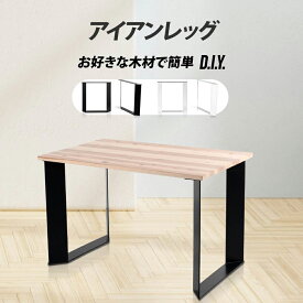 日本製 テーブル脚 鉄製フィッティング 2点セット 家具部品の交換用脚 頑丈な鉄製アートテーブル脚 2色 ブラック ホワイト Xタイプ 幅66cm 高さ67cm 取付け脚 付替え脚 tl-007