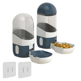 ウサギ用自動給餌器,吊り下げ重力自動給水器 - ウサギ用フィーダーハンギング自動キャットフード、小動物ケージ用自動給餌ボウル