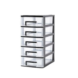 �����o�� �������� ���[�P�[�X �v���X�`�b�N �������[�{�b�N�X �O�i ���� ��� ���[�� ���ϕi �����p�i ���� �f�X�N���� ���^�[�P�[�X1�� (�z���C�g+�N���A�u���b�N,3�w) [���s�A���i]