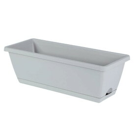 野菜深植えプランター排水穴プラスチック ガーデン バルコニー トレイ付き 屋内 屋外 野菜グリーン ボックス 厚い ホーム植物花コンテナー装飾ガーデニング用品 ホーム バルコニー長方形 (ブラック) []